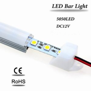 Dreaming-lighting-Super-Bright-10pcs-5050-Led-Rigid-Bar-05m-30-Led-12v-Led-Hard-Strip-Bar-Light-U-Groove-RGB-Warm-cold-White