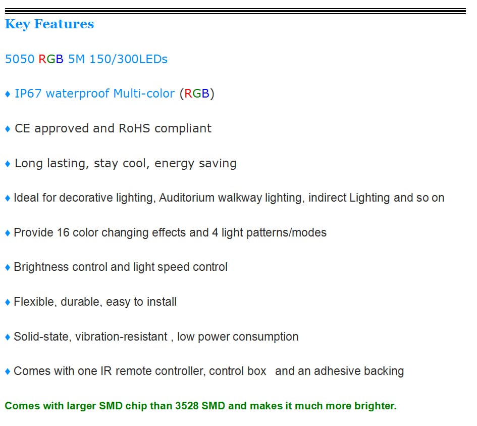 rgb-led-strip-light-key-features