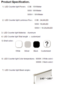 led-light-specification