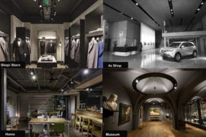 retail lighting design